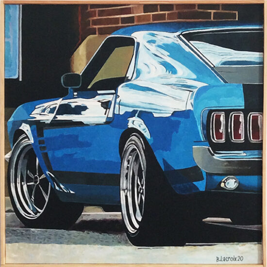 MUSTANG BLEUE